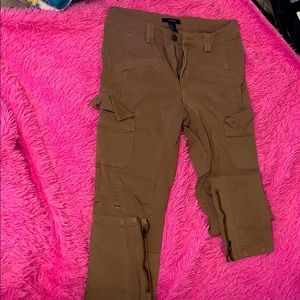khaki cargo pants